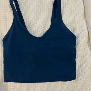 BLUE LULULEMON ALIGN TANK